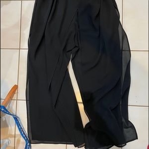 Flowy black pants
